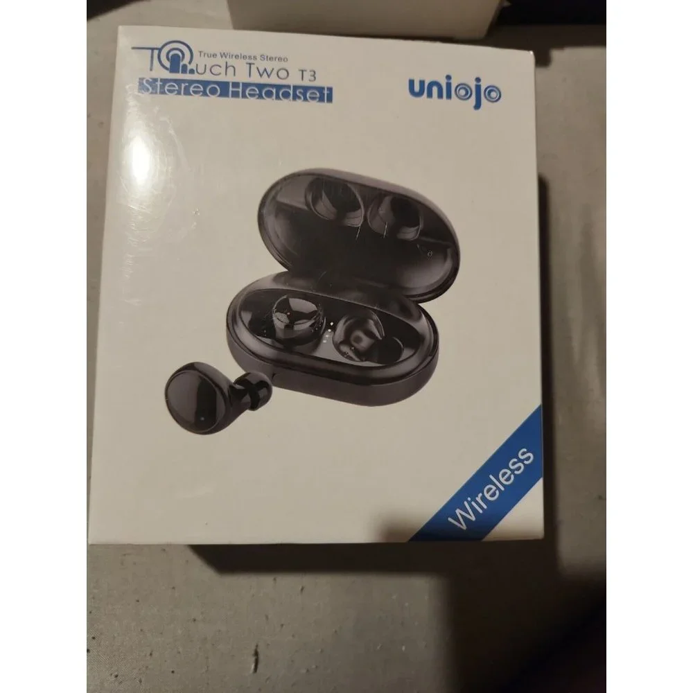 Bluetooth Earbuds TWS Mini In-Ear Wireless Headphones Headset 3KmA Charging Case
